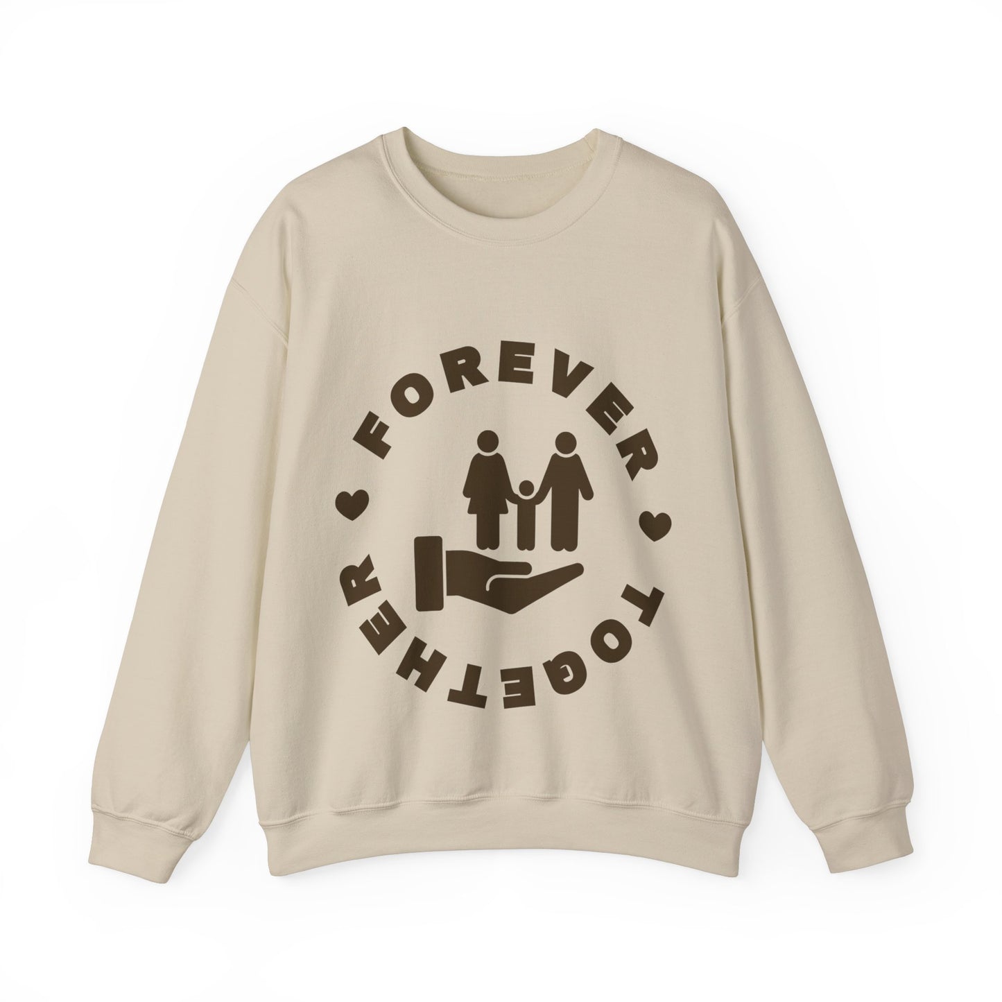 Forever Together Crewneck Sweatshirt | Unisex Cozy Sweatshirt for Couples