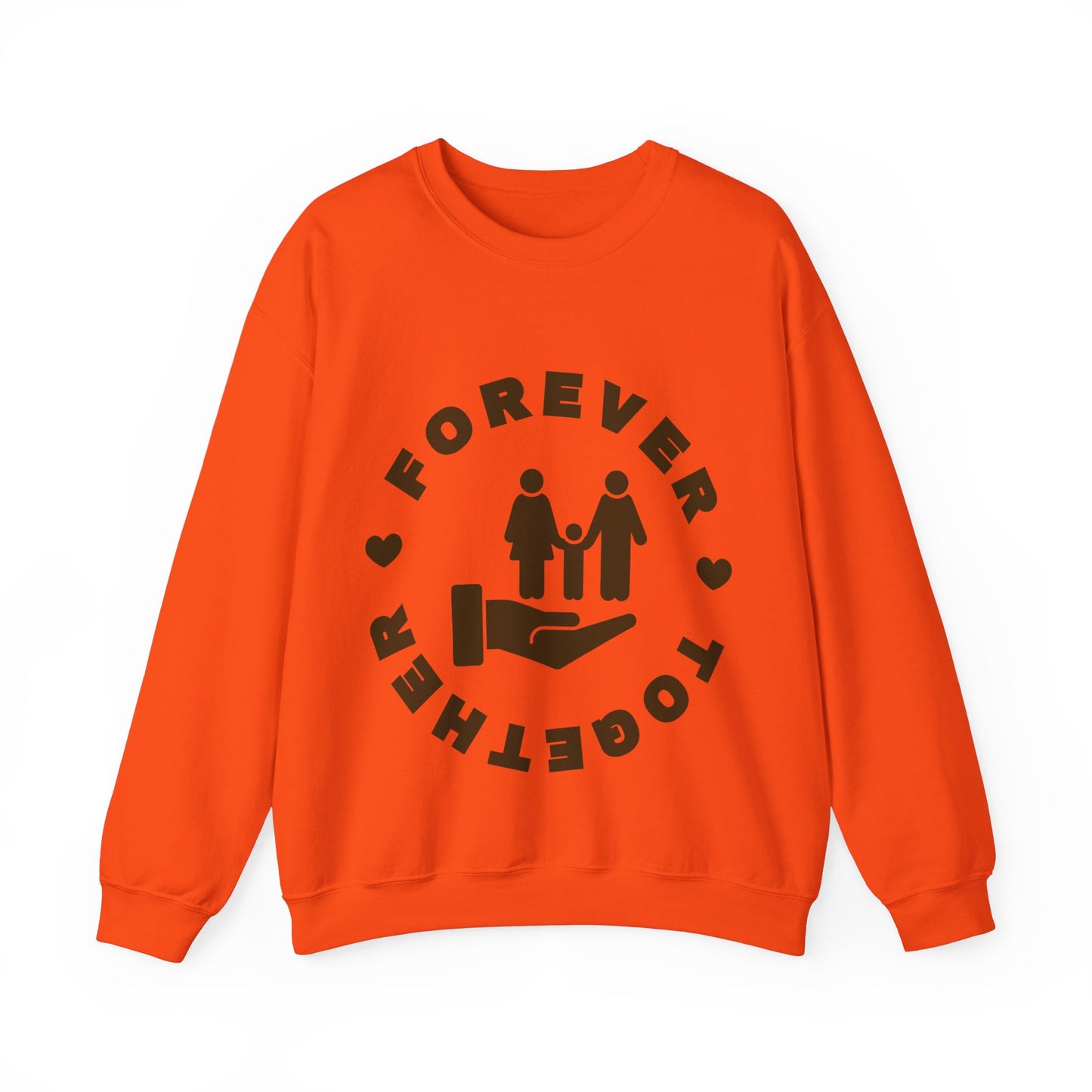 Forever Together Crewneck Sweatshirt | Unisex Cozy Sweatshirt for Couples