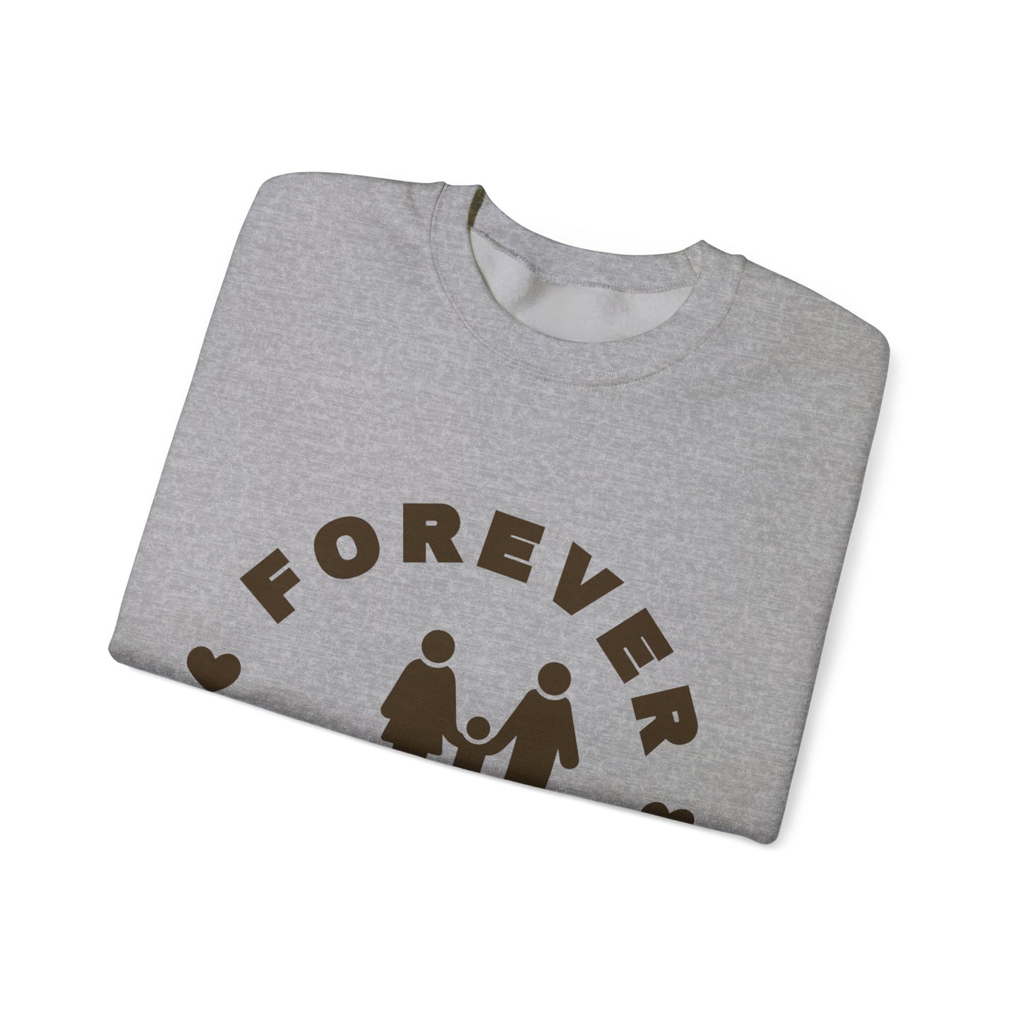 Forever Together Crewneck Sweatshirt | Unisex Cozy Sweatshirt for Couples