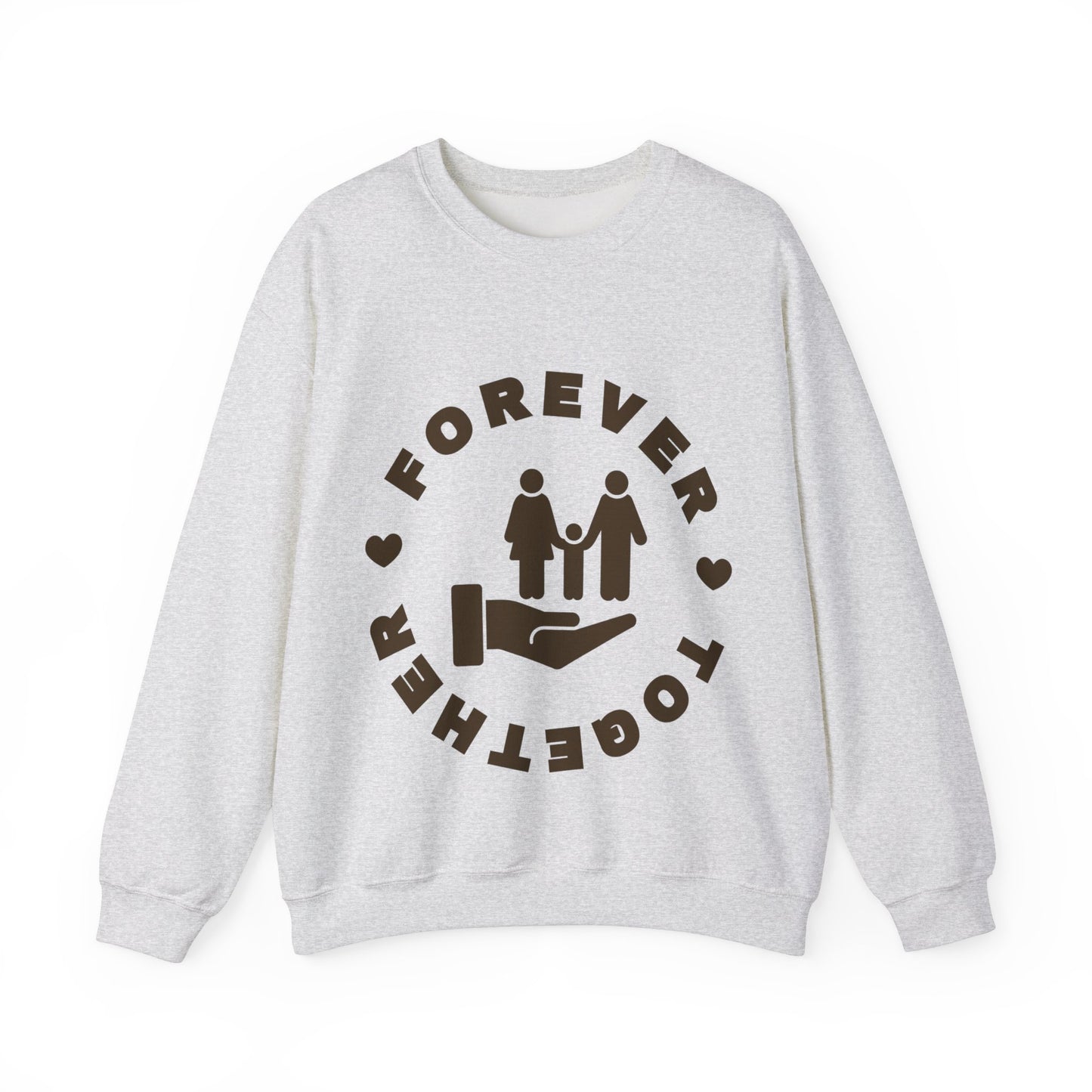 Forever Together Crewneck Sweatshirt | Unisex Cozy Sweatshirt for Couples