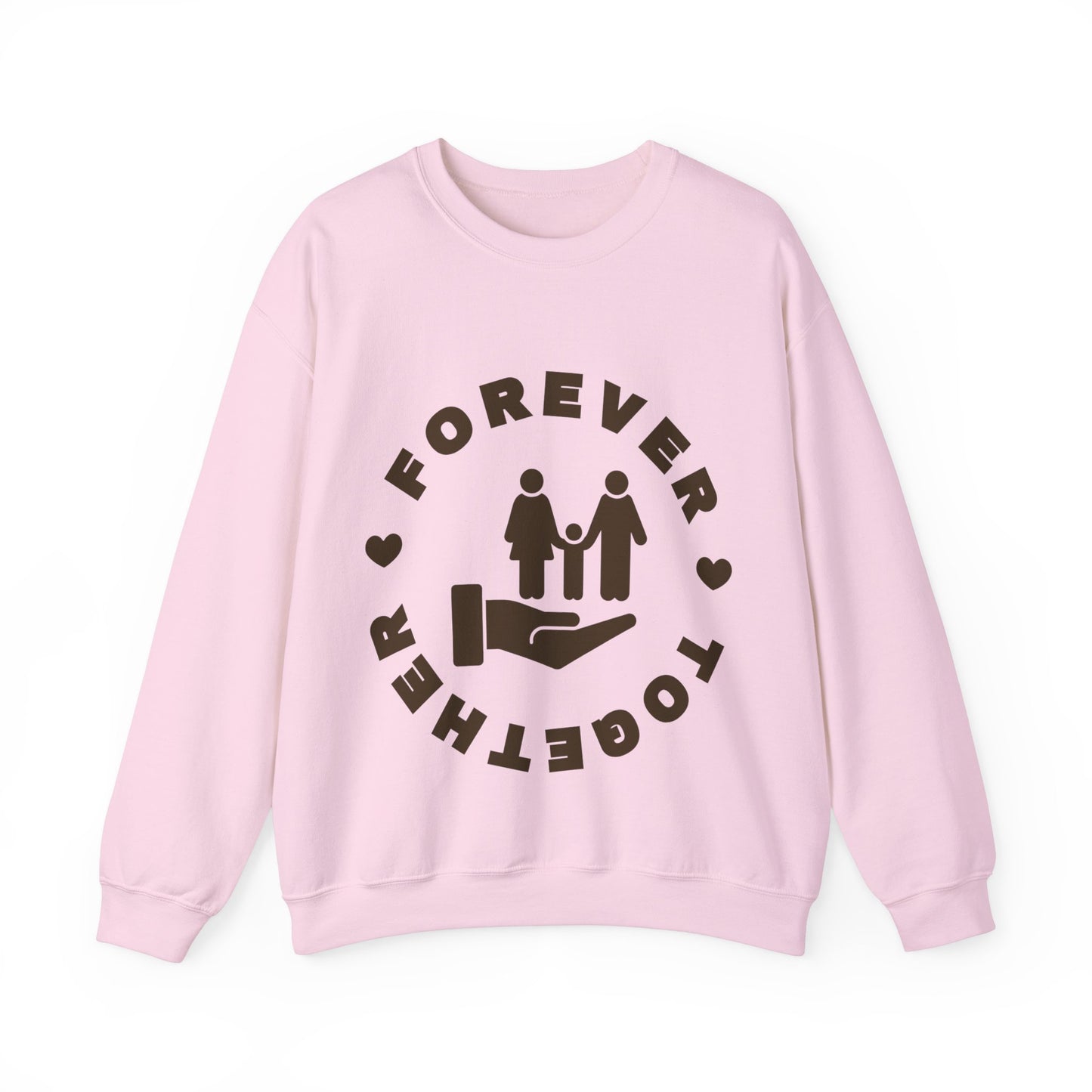 Forever Together Crewneck Sweatshirt | Unisex Cozy Sweatshirt for Couples