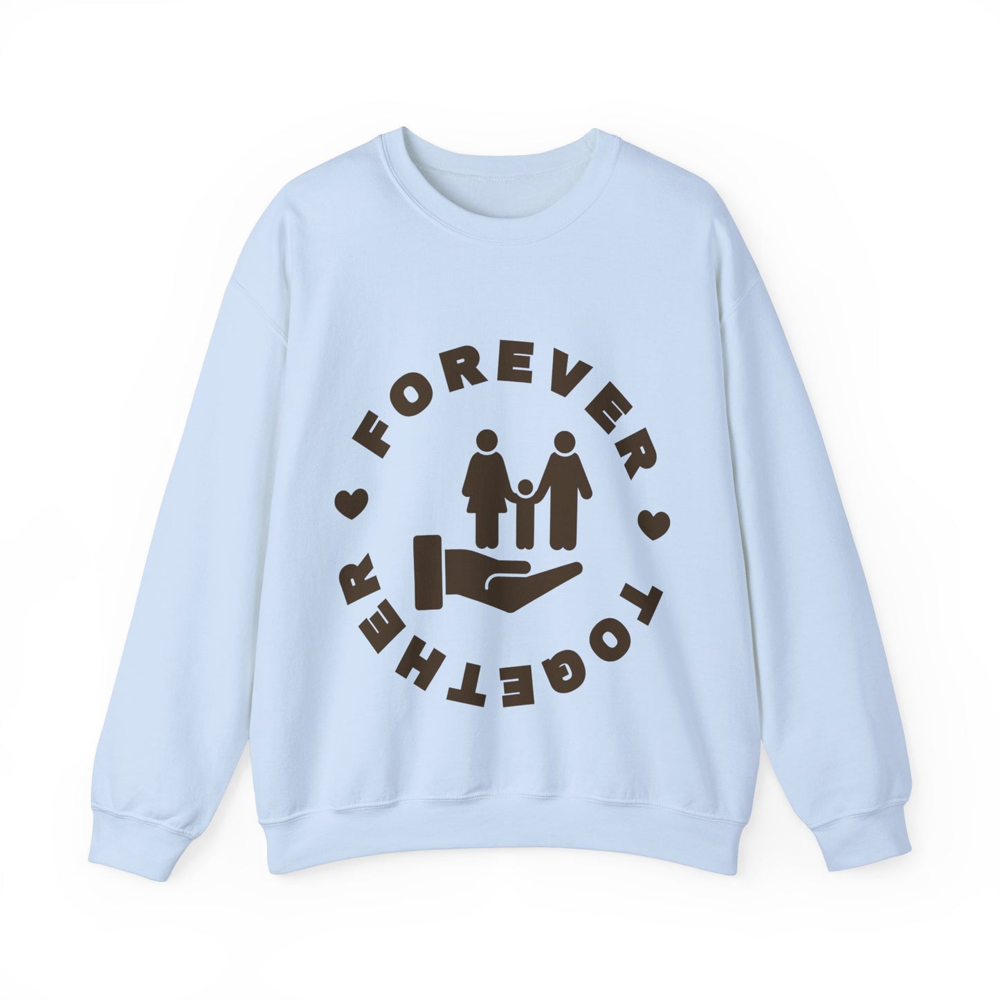 Forever Together Crewneck Sweatshirt | Unisex Cozy Sweatshirt for Couples