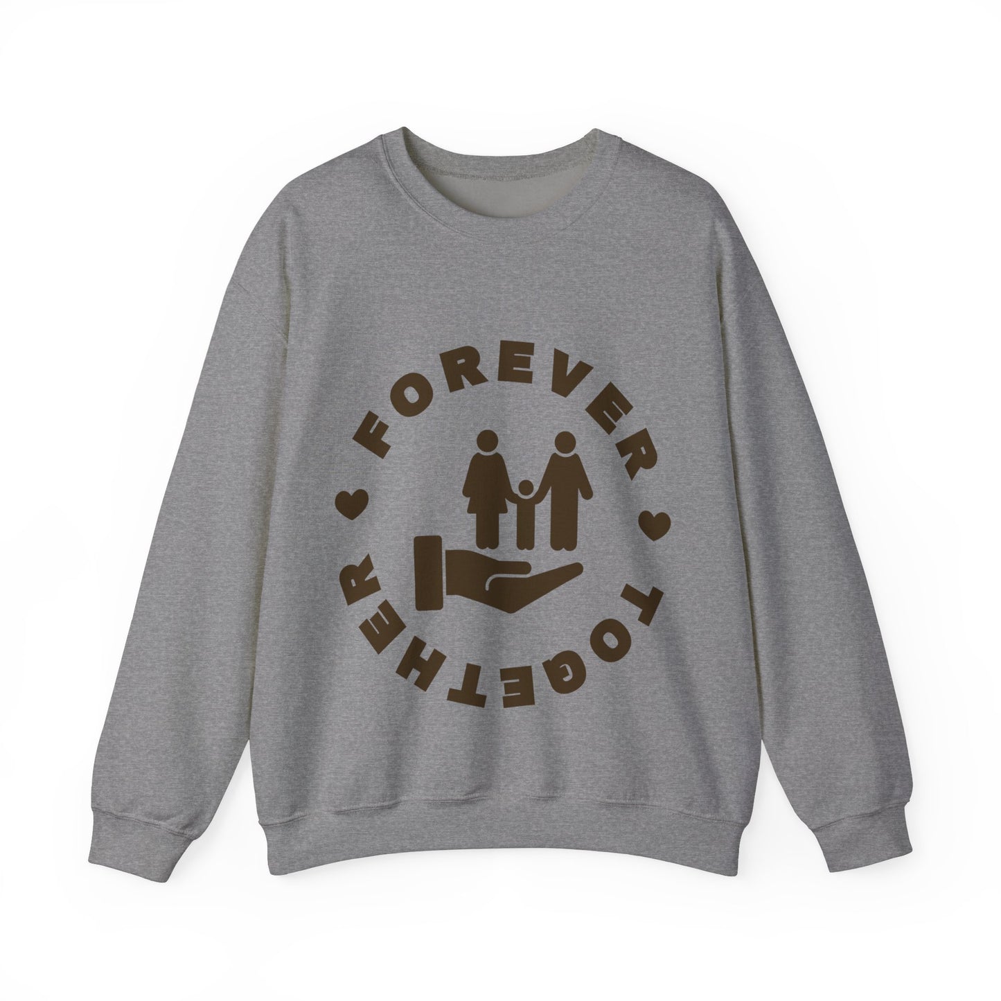 Forever Together Crewneck Sweatshirt | Unisex Cozy Sweatshirt for Couples