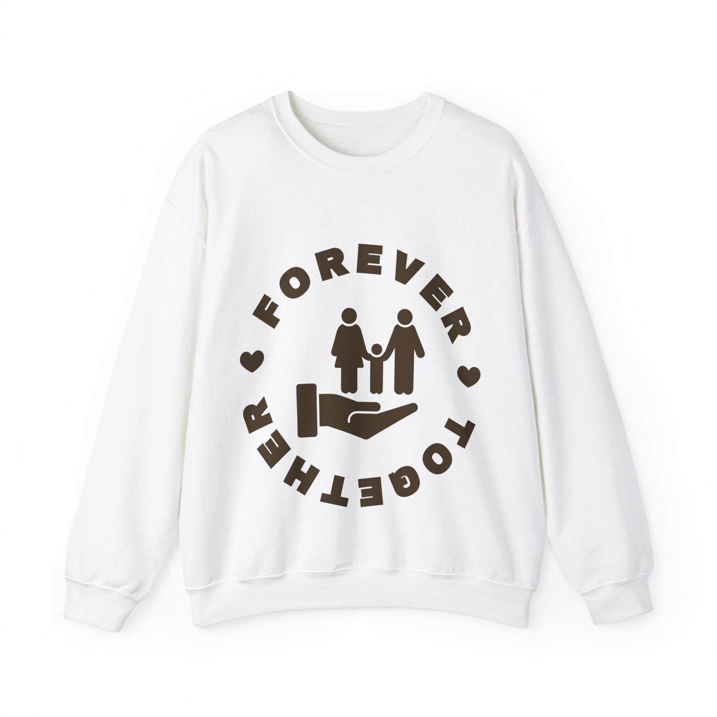 Forever Together Crewneck Sweatshirt | Unisex Cozy Sweatshirt for Couples