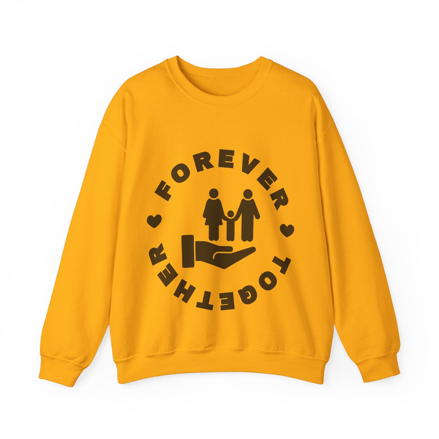 Forever Together Crewneck Sweatshirt | Unisex Cozy Sweatshirt for Couples