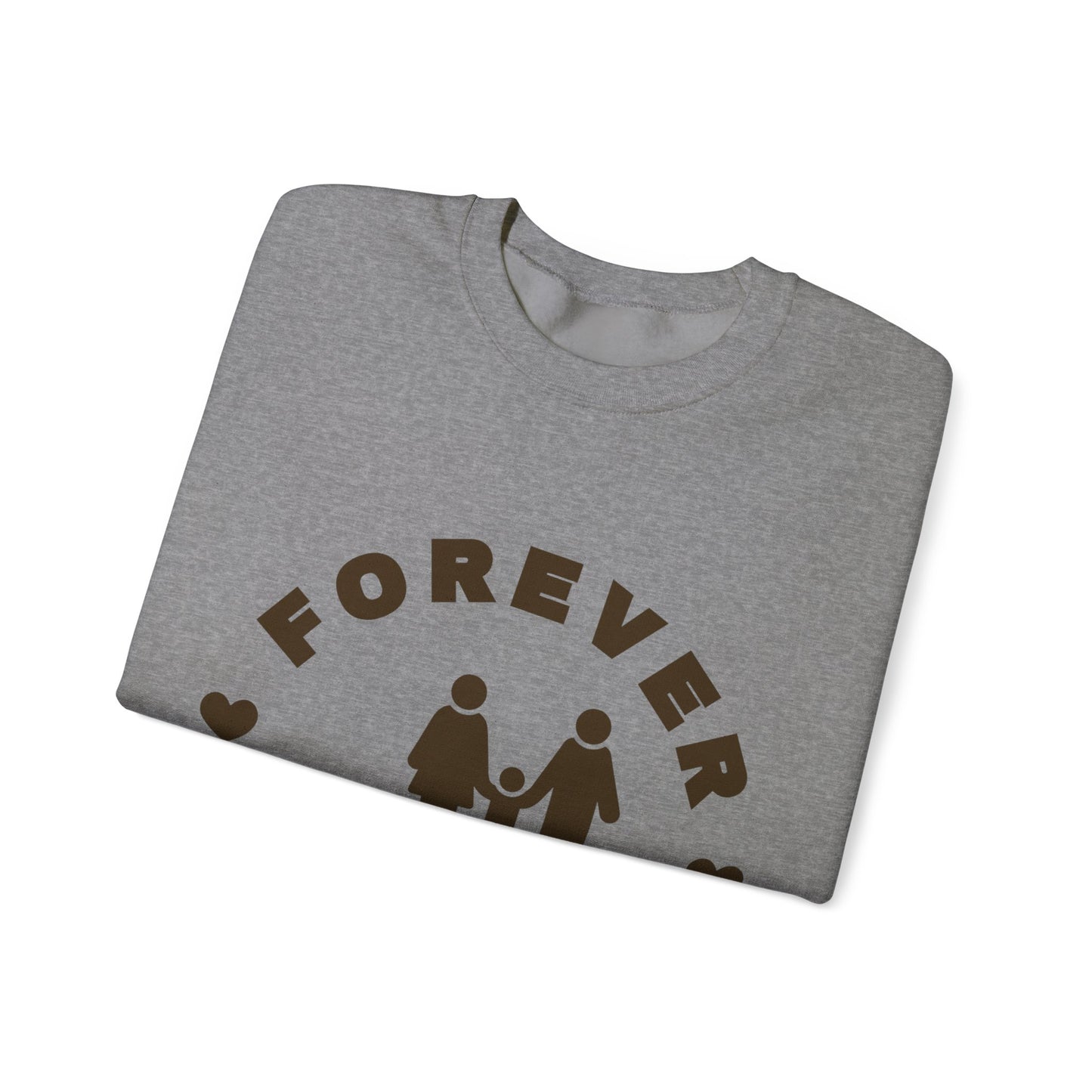 Forever Together Crewneck Sweatshirt | Unisex Cozy Sweatshirt for Couples